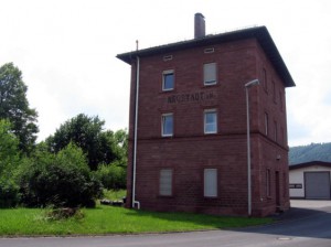 ehemalige Heimat der GTI - der alten Bahnhof in Neustadt am Main