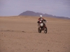 Motorradfahren in der Wüste macht Spass